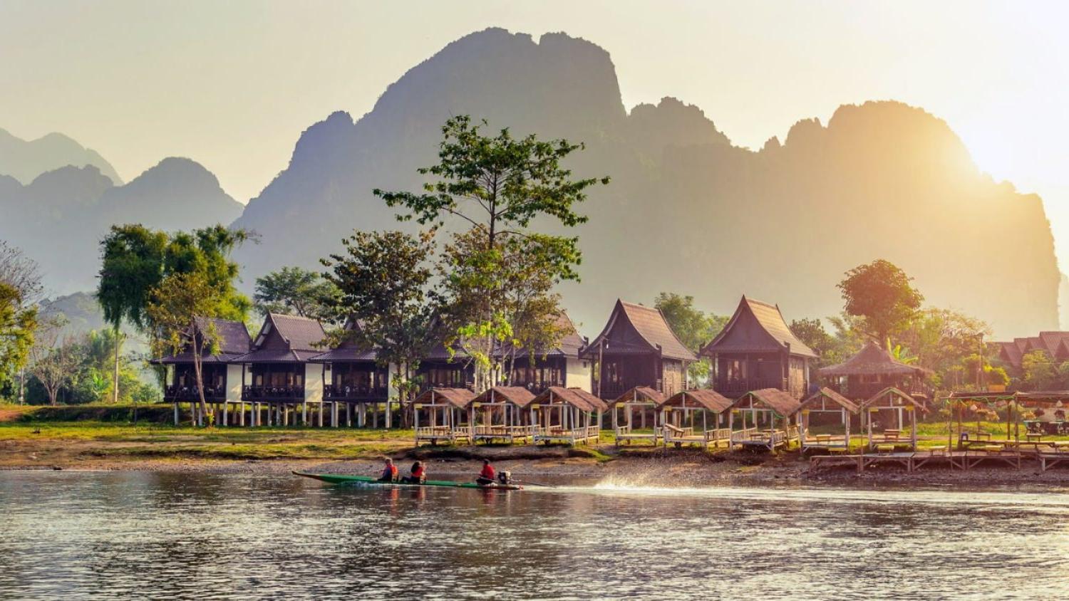 Landscape in Laos