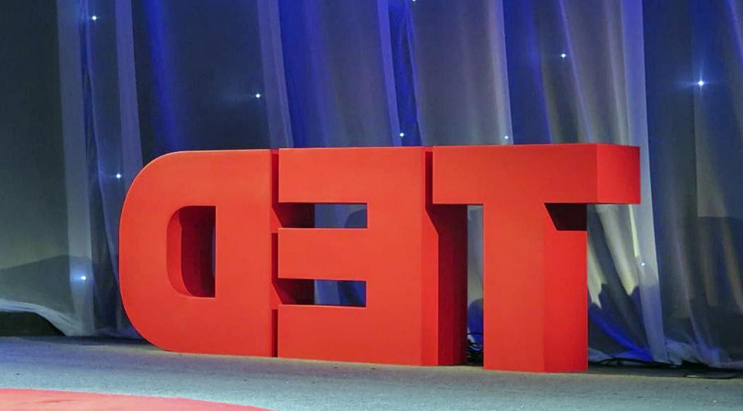 TED talk stage