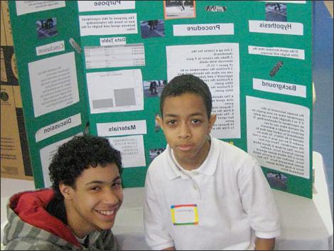 Davidovits Lab sparks science fair at Orchard Gardens