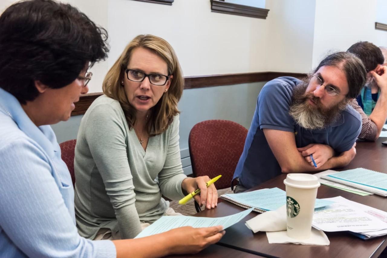 Photos taken in Prof. Richard Lennan's summer school class in Simboli Hall.