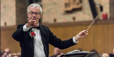 John Finney conducting